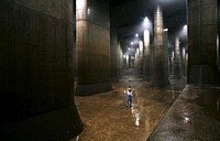 Japanese storm drainage system