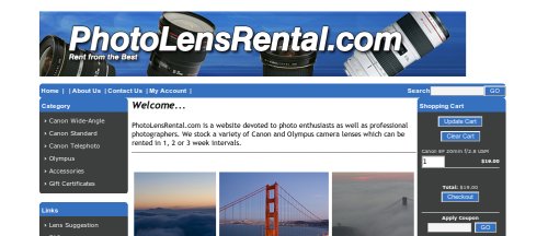 PhotoLensRentals.com