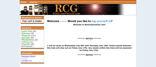 RentCameraGear.com