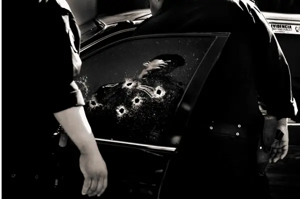 The Grand Prix de la Découverte Prize in Street Photography was "Red Note" © Javier Arcenillas of Spain. This is an image that requires careful viewing to understand the story. Fortunately, the jurors of the Grand Prix competition took the time to let the full power of this image reveal itself.