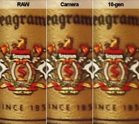 RAW/JPG comparison