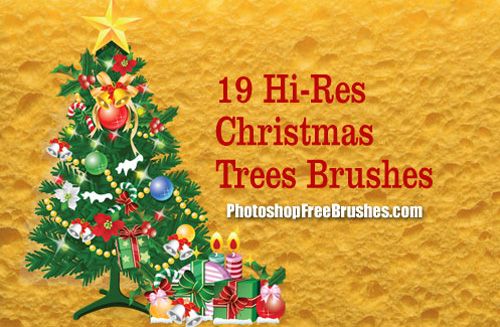 Tree Clipart Photoshop Brushes