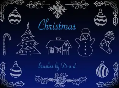 Free Christmas Photoshop Brushes On The Holiday Eve Photodoto