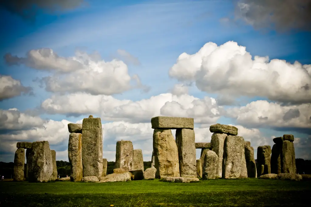 Ruins of Stonehenge.