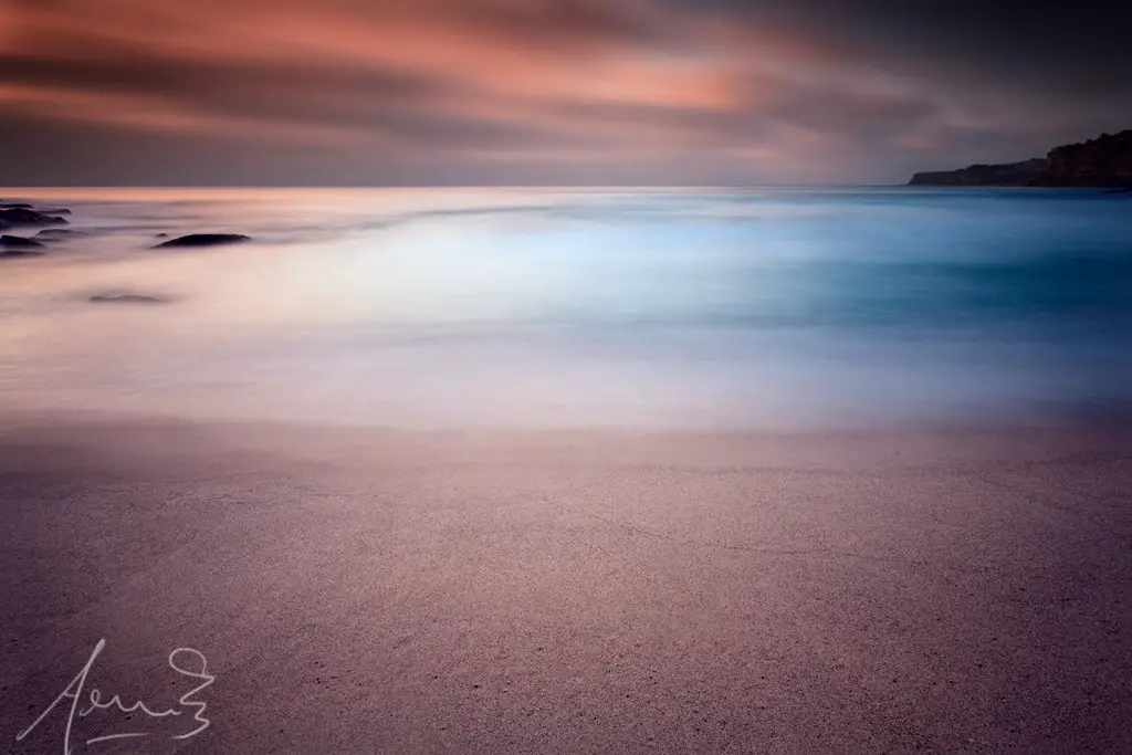 Exposure for extended periods can give you smooth, ghost-like water and clouds in a landscape scene. Photo by Sacha Fernandez