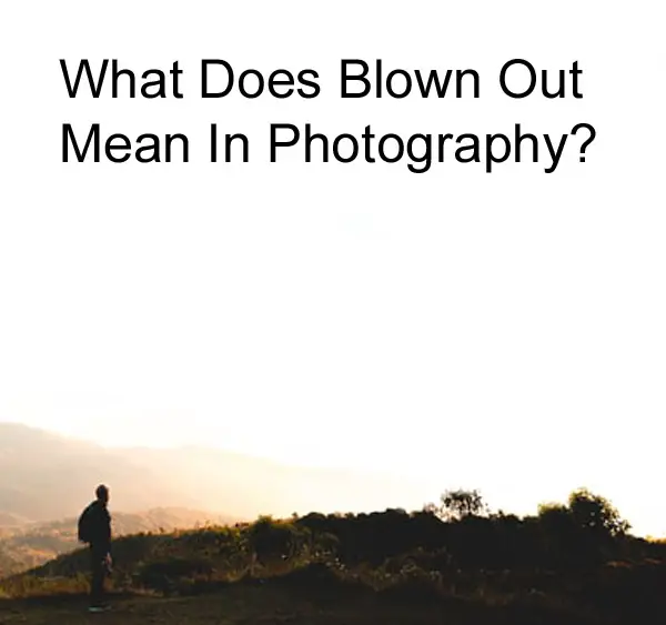 What Does Blown Out Mean In Photography Photodoto